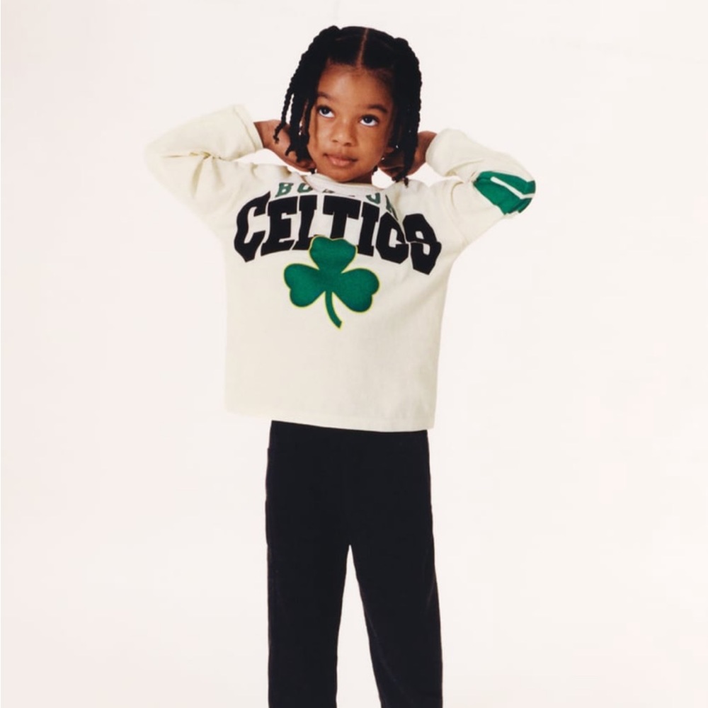 ZARA BOSTON CELTICS NBA T-SHIRT
